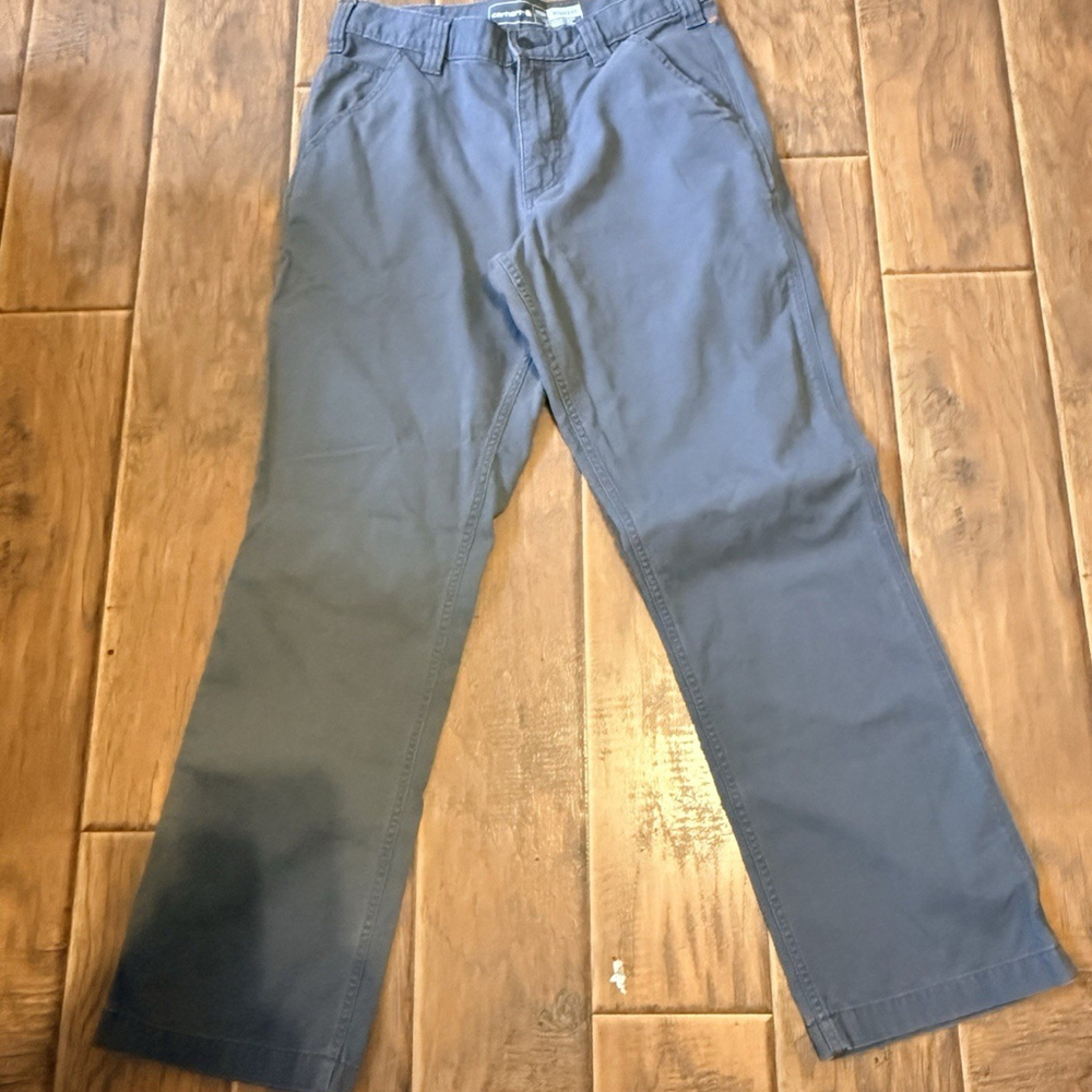 Carhartt Rugged Flex Relaxed Fit Canvas Work Pants Men’s Size 32x32 - Gravel